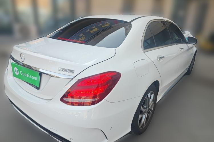 Used Mercedes-Benz C-Class 2015 C 180 L Sport Edition Rear Right 45 Deg