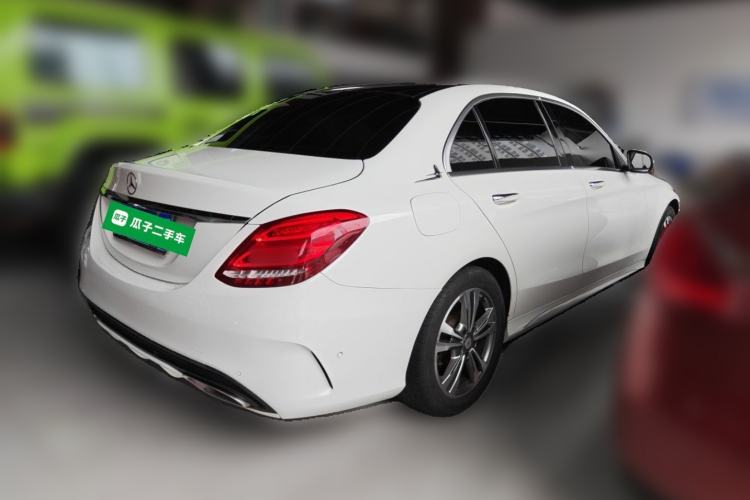 Used Mercedes-Benz C-Class 2015 Revised C 200 L Sport Edition Rear Right 45 Deg