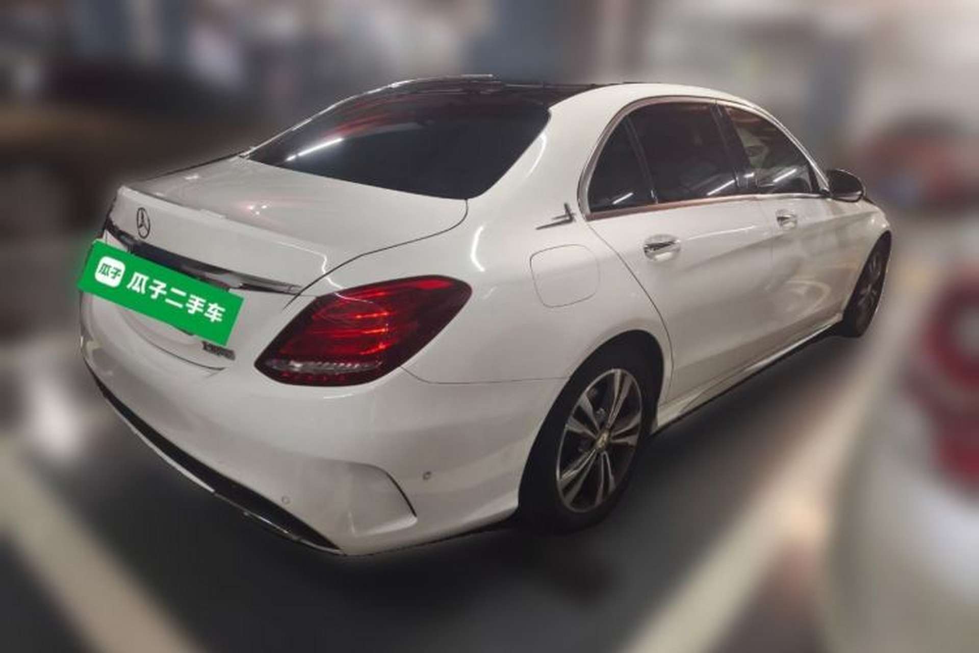 Used Mercedes-Benz C-Class 2015 Revised C 200 L Sport Edition Rear Right 45 Deg