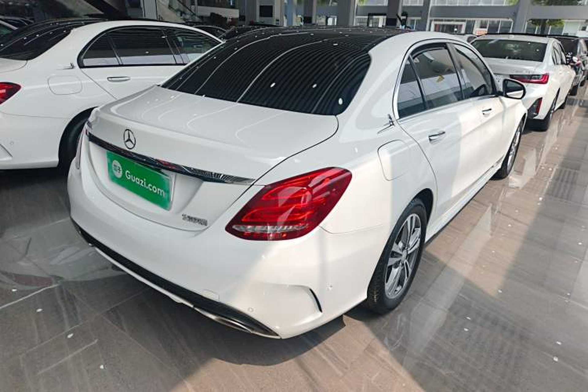 Used Mercedes-Benz C-Class 2015 Revised C 200 L Sport Edition Rear Right 45 Deg