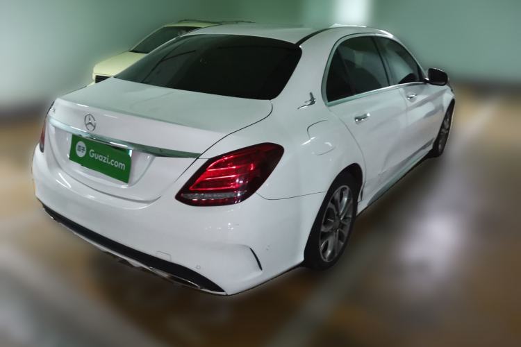 Used Mercedes-Benz C-Class 2015 Restyled C 180 L Sport Edition Rear Right 45 Deg