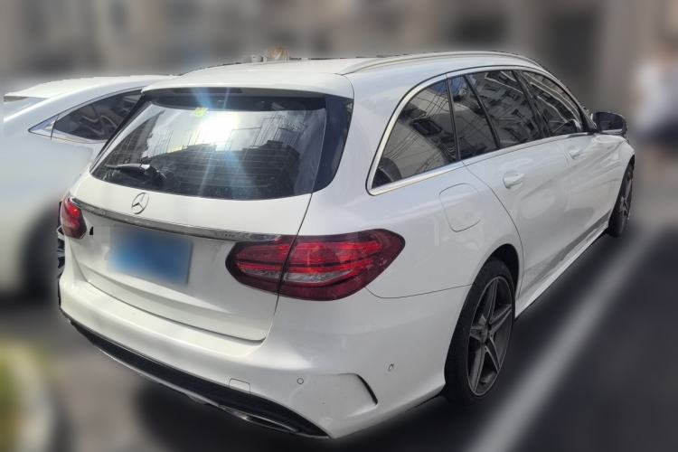 Used Mercedes-Benz C-Class 2015 C 200 station wagon Rear Right 45 Deg