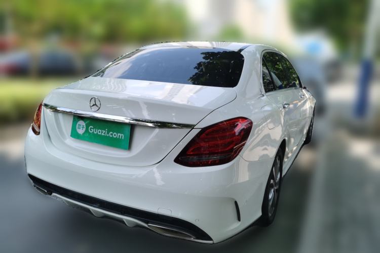 Used Mercedes-Benz C-Class 2015 Restyled C 180 L Sport Edition Rear Right 45 Deg