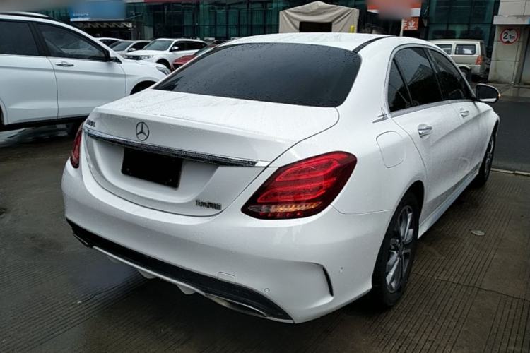 Used Mercedes-Benz C-Class 2015 Restyled C 180 L Sport Edition Rear Right 45 Deg