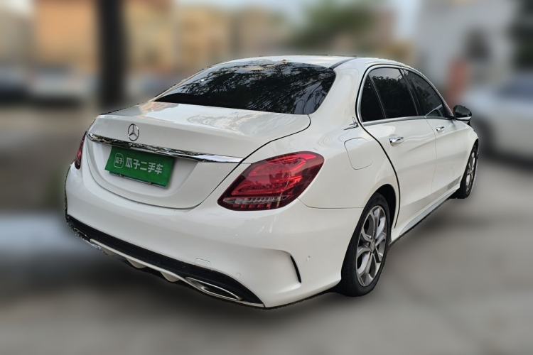 Used Mercedes-Benz C-Class 2015 Restyled C 180 L Sport Edition Rear Right 45 Deg