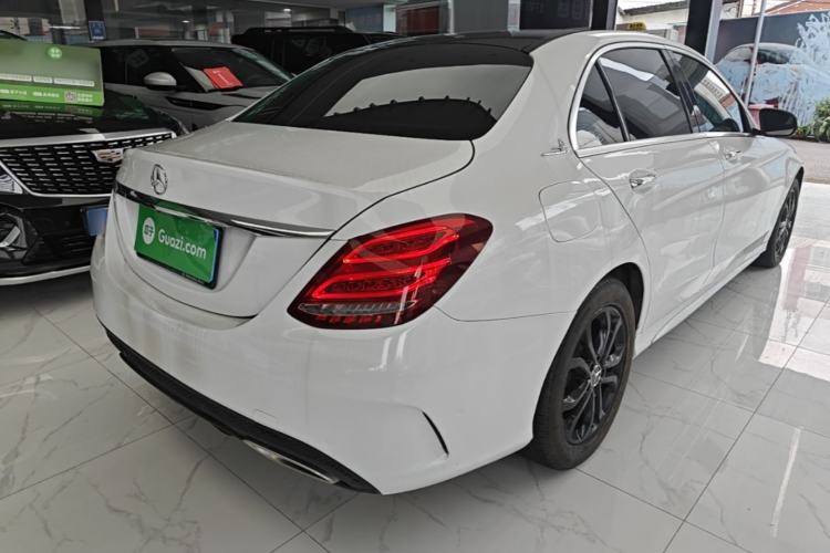 Used Mercedes-Benz C-Class 2015 C 200 L Sport Edition Rear Right 45 Deg