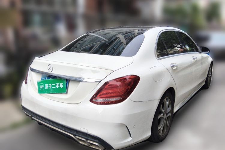 Used Mercedes-Benz C-Class 2015 Revised C 200 L Sport Edition Rear Right 45 Deg