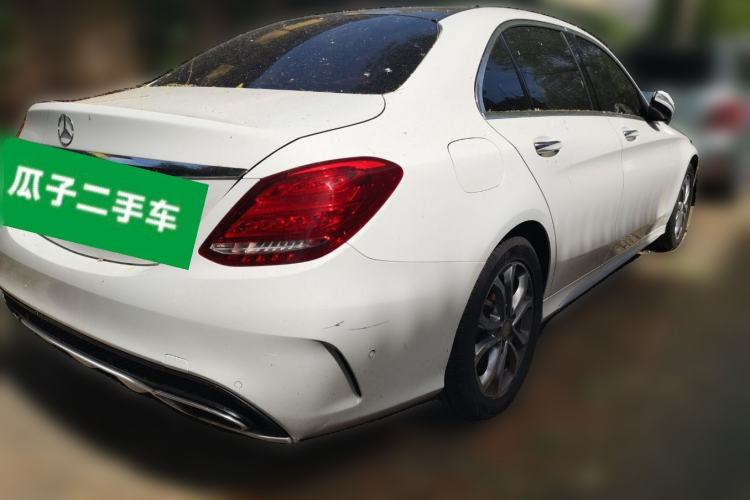 Used Mercedes-Benz C-Class 2015 C 200 L Sport Edition Rear Right 45 Deg