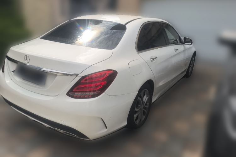 Used Mercedes-Benz C-Class 2015 C 180 L Sport Edition Rear Right 45 Deg