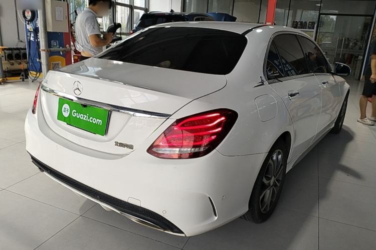 Used Mercedes-Benz C-Class 2015 Restyled C 180 L Sport Edition Rear Right 45 Deg