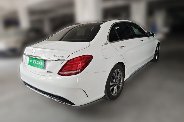 Used Mercedes-Benz C-Class 2015 C 200 L Sport Edition Rear Right 45 Deg