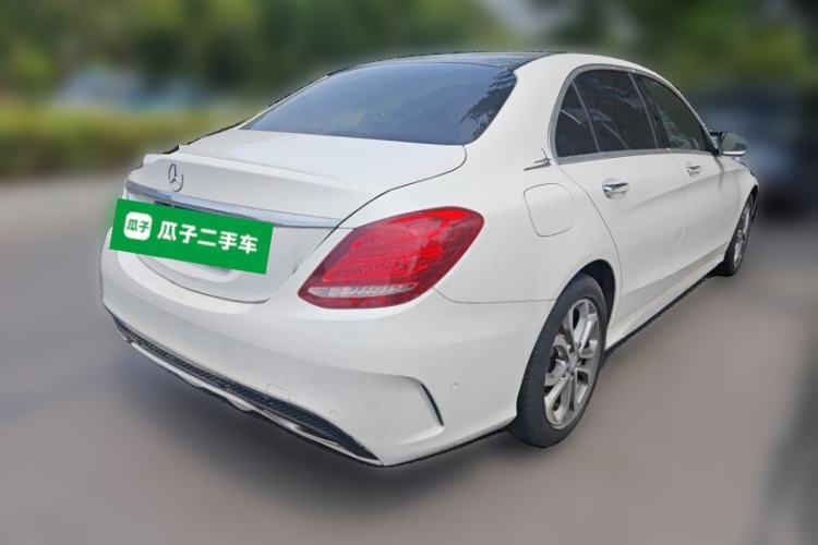 Used Mercedes-Benz C-Class 2015 Revised C 200 L Sport Edition Rear Right 45 Deg