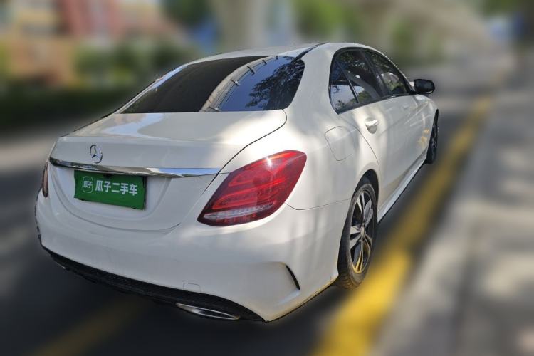 Used Mercedes-Benz C-Class 2015 C 200 Sport Edition Rear Right 45 Deg