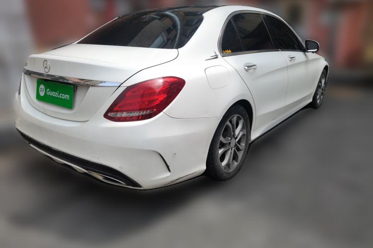 Used Mercedes-Benz C-Class 2015 C 180 L Sport Edition Rear Right 45 Deg