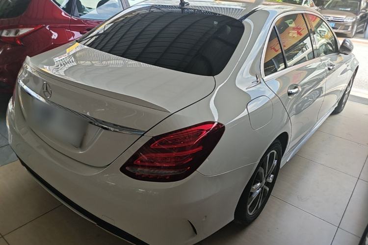 Used Mercedes-Benz C-Class 2015 Restyled C 180 L Sport Edition Rear Right 45 Deg