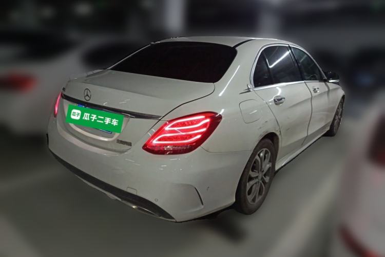 Used Mercedes-Benz C-Class 2015 Restyled C 180 L Sport Edition Rear Right 45 Deg