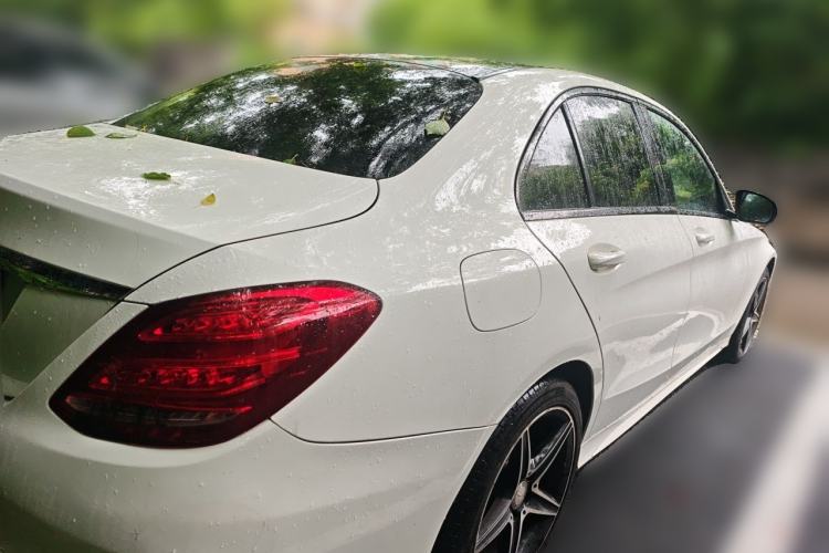 Used Mercedes-Benz C-Class 2015 C 300 Sport Edition Rear Right 45 Deg