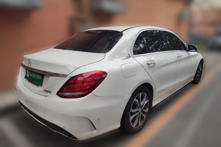 Used Mercedes-Benz C-Class 2015 Restyled C 180 L Sport Edition Rear Right 45 Deg