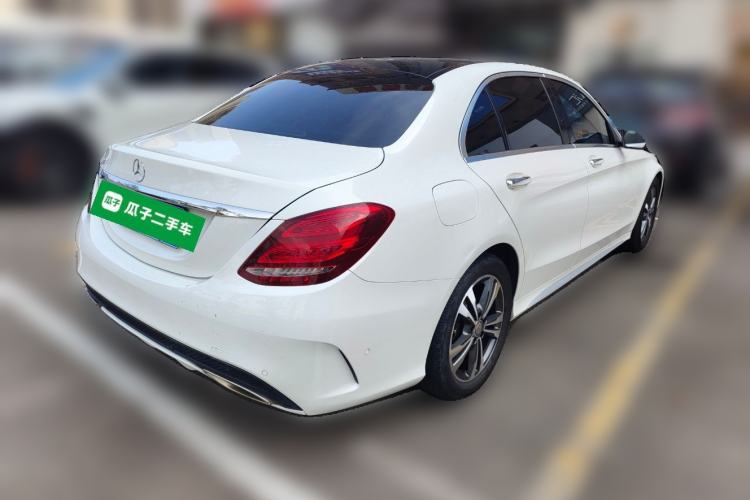 Used Mercedes-Benz C-Class 2015 Revised C 200 L Sport Edition Rear Right 45 Deg