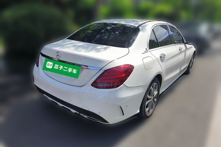 Used Mercedes-Benz C-Class 2015 C 180 L Sport Edition Rear Right 45 Deg