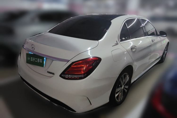 Used Mercedes-Benz C-Class 2015 Revised C 200 L Sport Edition Rear Right 45 Deg