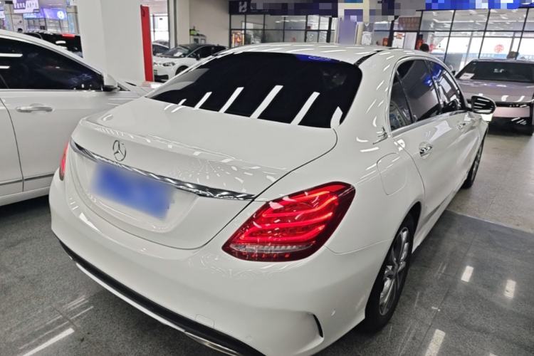 Used Mercedes-Benz C-Class 2015 Restyled C 180 L Sport Edition Rear Right 45 Deg