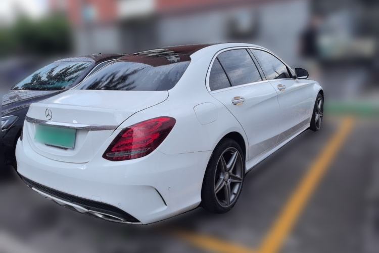 Used Mercedes-Benz C-Class 2015 C 260 L Sport Edition Rear Right 45 Deg