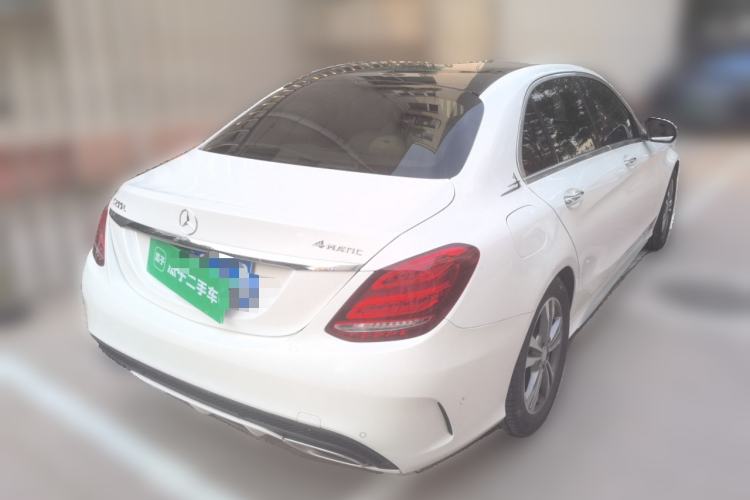 Used Mercedes-Benz C-Class 2015 Revised C 200 L Sport Edition Rear Right 45 Deg
