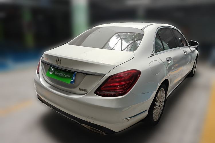Used Mercedes-Benz C-Class 2015 C 180 L Rear Right 45 Deg