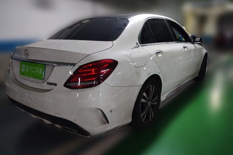 Used Mercedes-Benz C-Class 2015 Revised C 200 L Sport Edition Rear Right 45 Deg