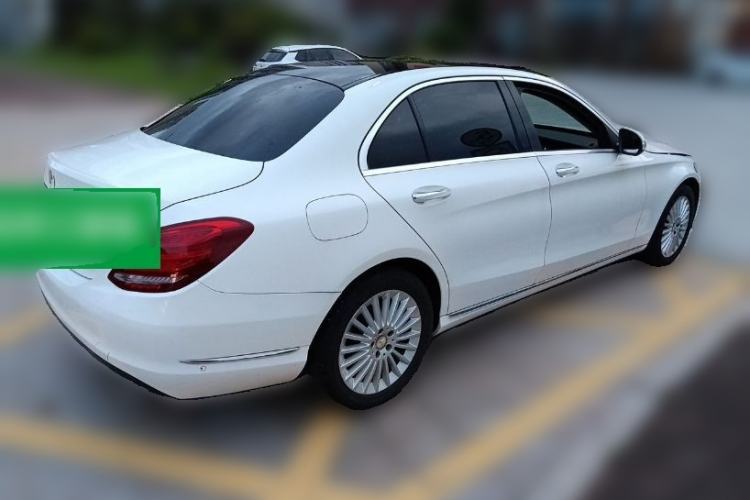 Used Mercedes-Benz C-Class 2015 C 200 L Rear Right 45 Deg