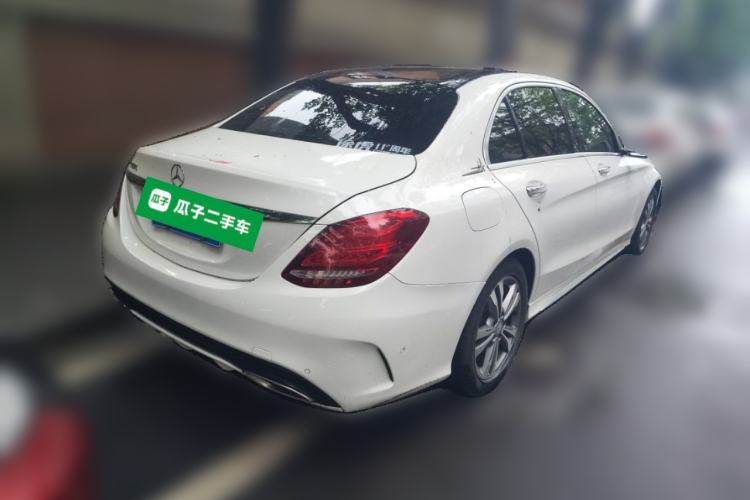 Used Mercedes-Benz C-Class 2015 Revised C 200 L Sport Edition Rear Right 45 Deg