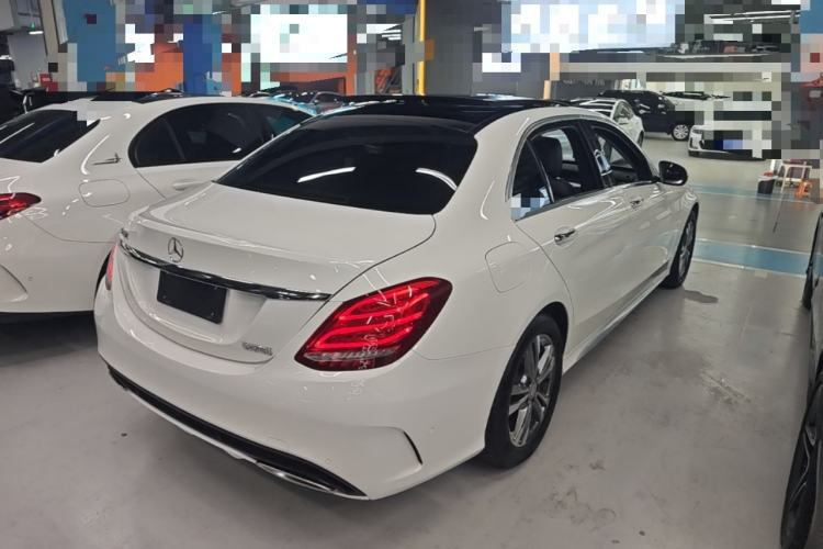 Used Mercedes-Benz C-Class 2015 Revised C 200 L Sport Edition Rear Right 45 Deg