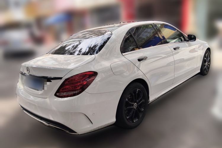 Used Mercedes-Benz C-Class 2015 Revised C 200 L Sport Edition Rear Right 45 Deg