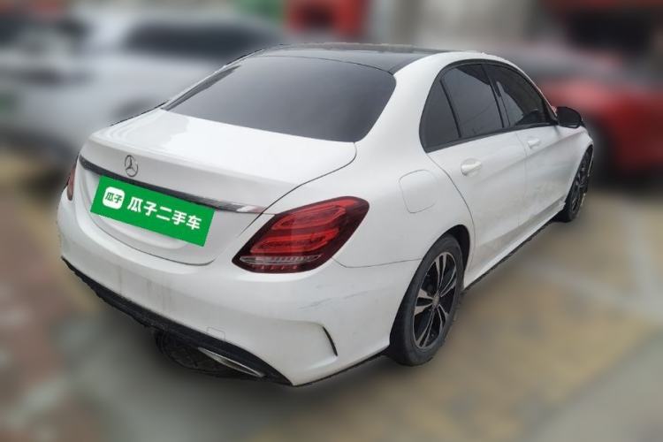 Used Mercedes-Benz C-Class 2015 C 200 Sport Edition Rear Right 45 Deg