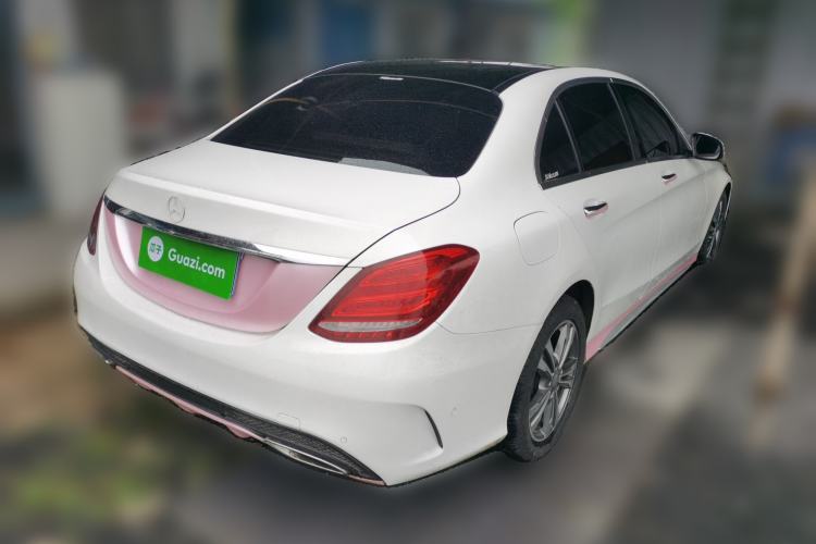 Used Mercedes-Benz C-Class 2015 Revised C 200 L Sport Edition Rear Right 45 Deg