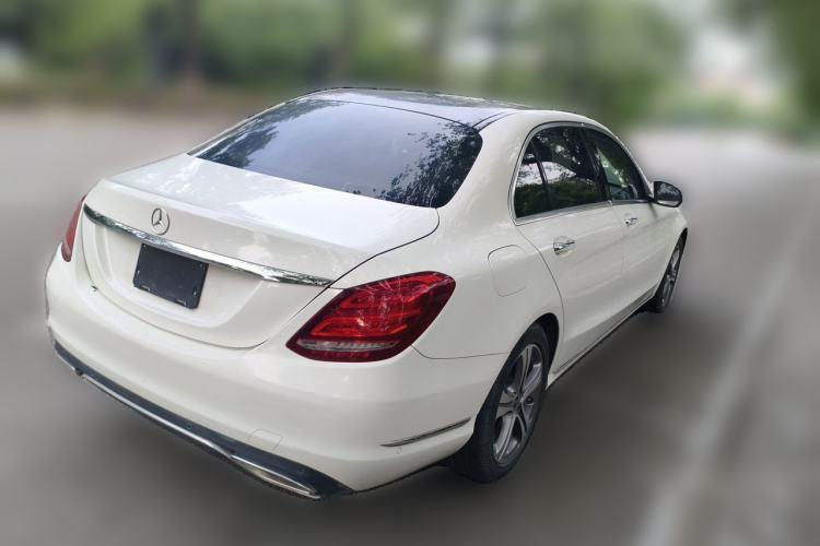 Used Mercedes-Benz C-Class 2015 C 200 L Rear Right 45 Deg