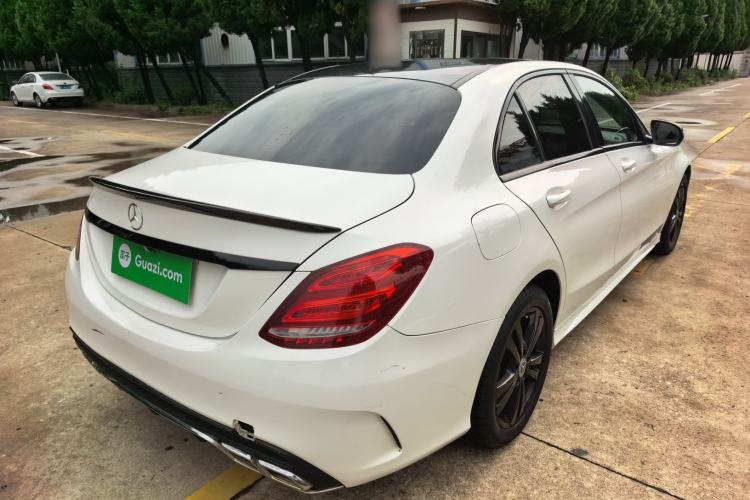 Used Mercedes-Benz C-Class 2015 C 200 Sport Edition Rear Right 45 Deg