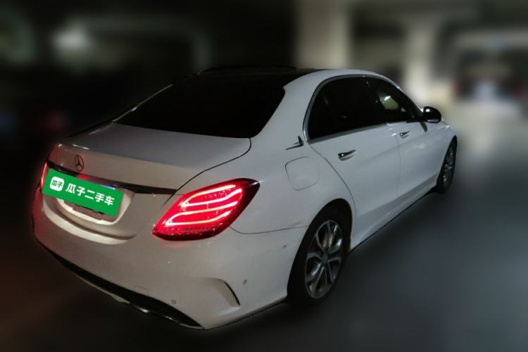 Used Mercedes-Benz C-Class 2015 C 200 L Sport Edition Rear Right 45 Deg