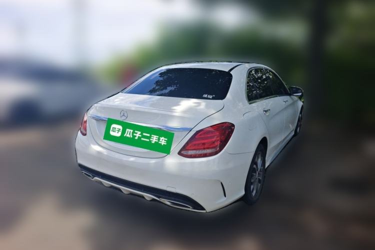 Used Mercedes-Benz C-Class 2015 C 180 L Sport Edition Rear Right 45 Deg