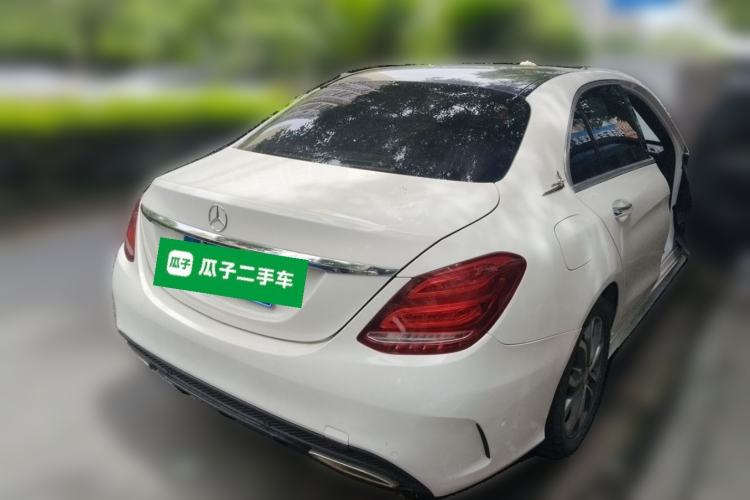 Used Mercedes-Benz C-Class 2015 Restyled C 180 L Sport Edition Rear Right 45 Deg