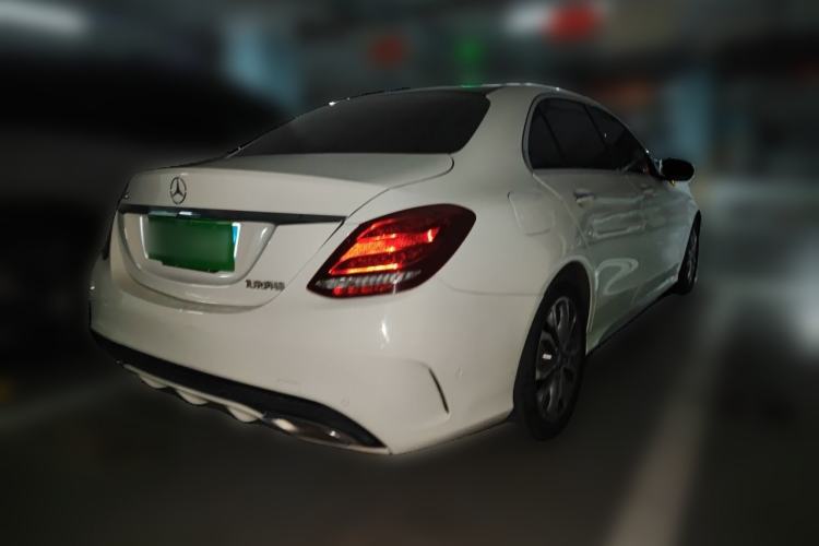 Used Mercedes-Benz C-Class 2015 C 200 L Sport Edition Rear Right 45 Deg