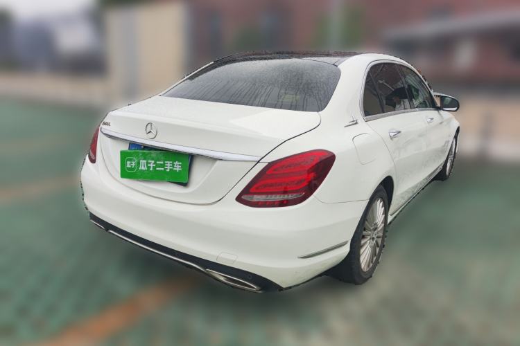 Used Mercedes-Benz C-Class 2015 C 200 L Sport Edition Rear Right 45 Deg