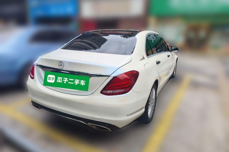 Used Mercedes-Benz C-Class 2015 C 200 L Rear Right 45 Deg