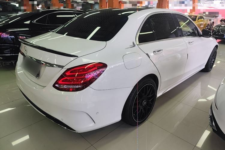 Used Mercedes-Benz C-Class 2015 Revised C 200 L Sport Edition Rear Right 45 Deg