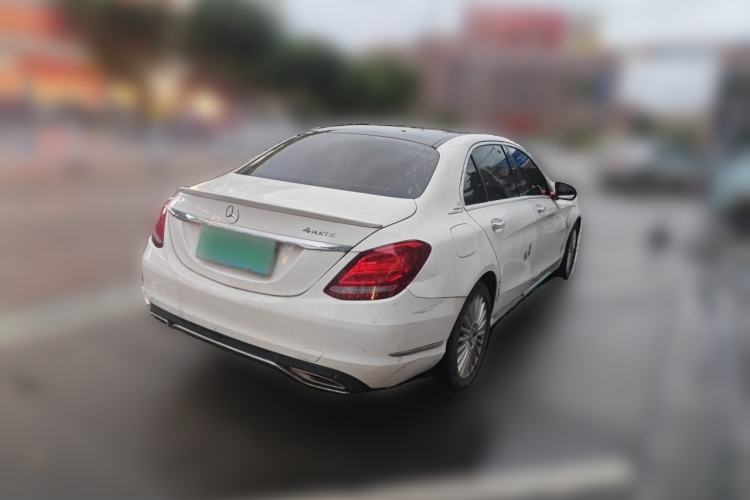 Used Mercedes-Benz C-Class 2015 C 200 L Rear Right 45 Deg
