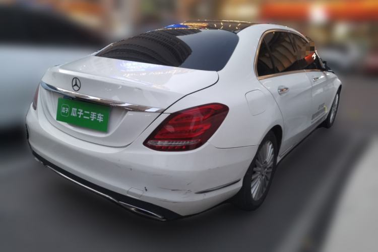 Used Mercedes-Benz C-Class 2015 C 200 L Rear Right 45 Deg