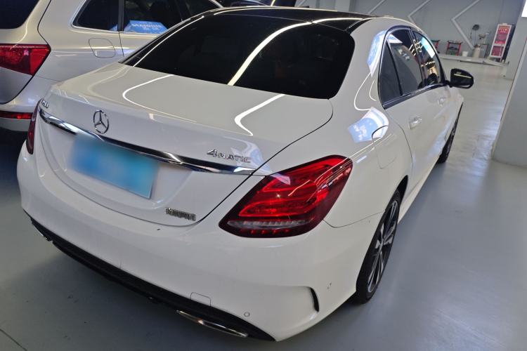 Used Mercedes-Benz C-Class 2015 C 200 Sport Edition 4MATIC Rear Right 45 Deg