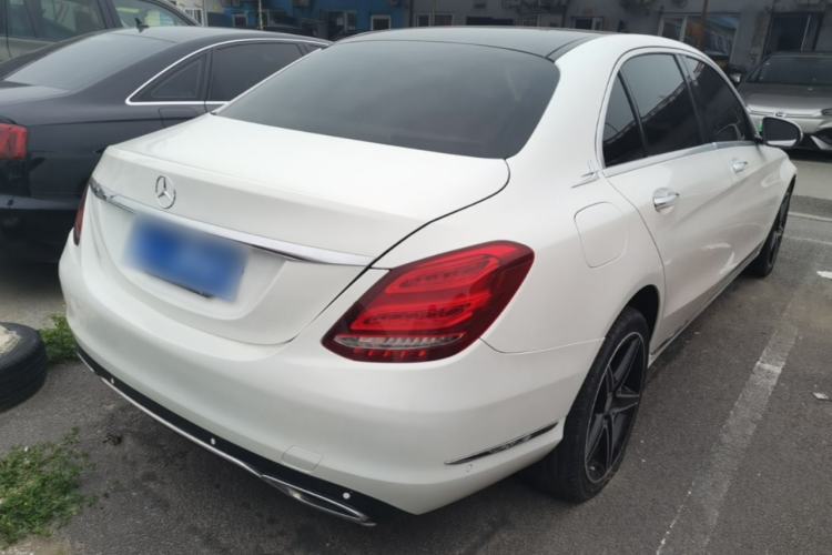 Used Mercedes-Benz C-Class 2015 C 200 L 4MATIC Rear Right 45 Deg