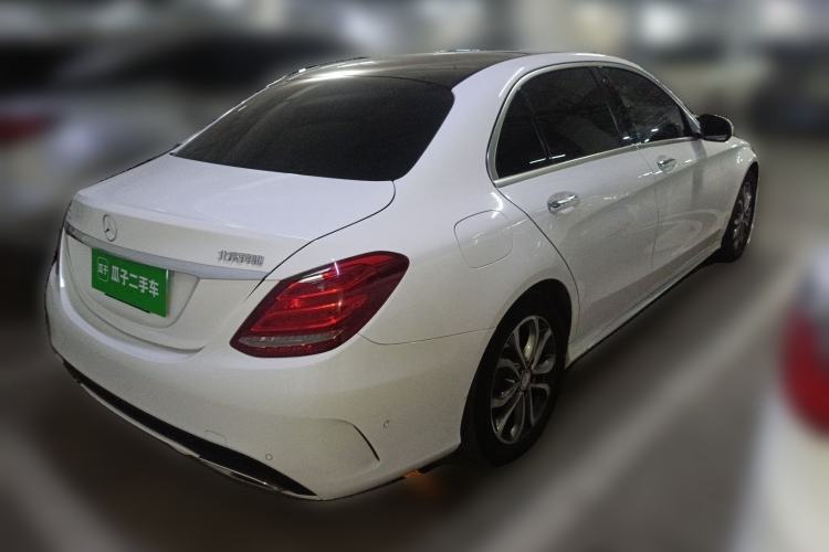 Used Mercedes-Benz C-Class 2015 C 200 L Sport Edition Rear Right 45 Deg